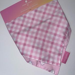 NWT Stoney Clover Lane X Target Reversible Rainbow/Gingham Dog Bandana